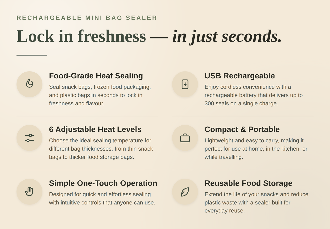 Mini Bag Sealer